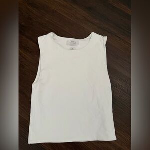 Babaton White Tank Top